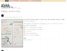 Tablet Screenshot of ahhh-design.com